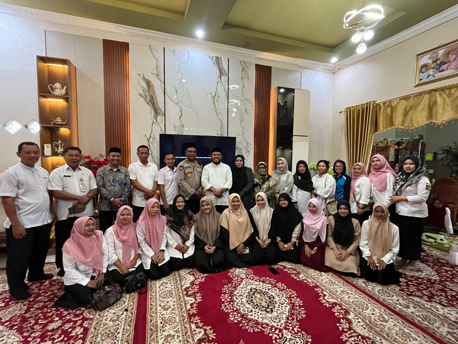 Ka.KUA Salapian Hadiri Halal bihalal FKUB Langkat 