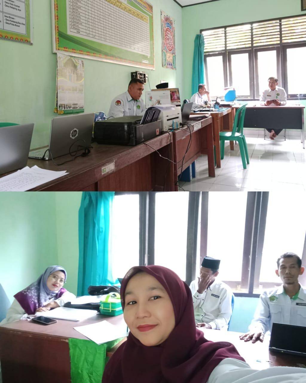 Pacu Produktifitas pegawai, Kepala KUA Inuman Rapat Dadakan