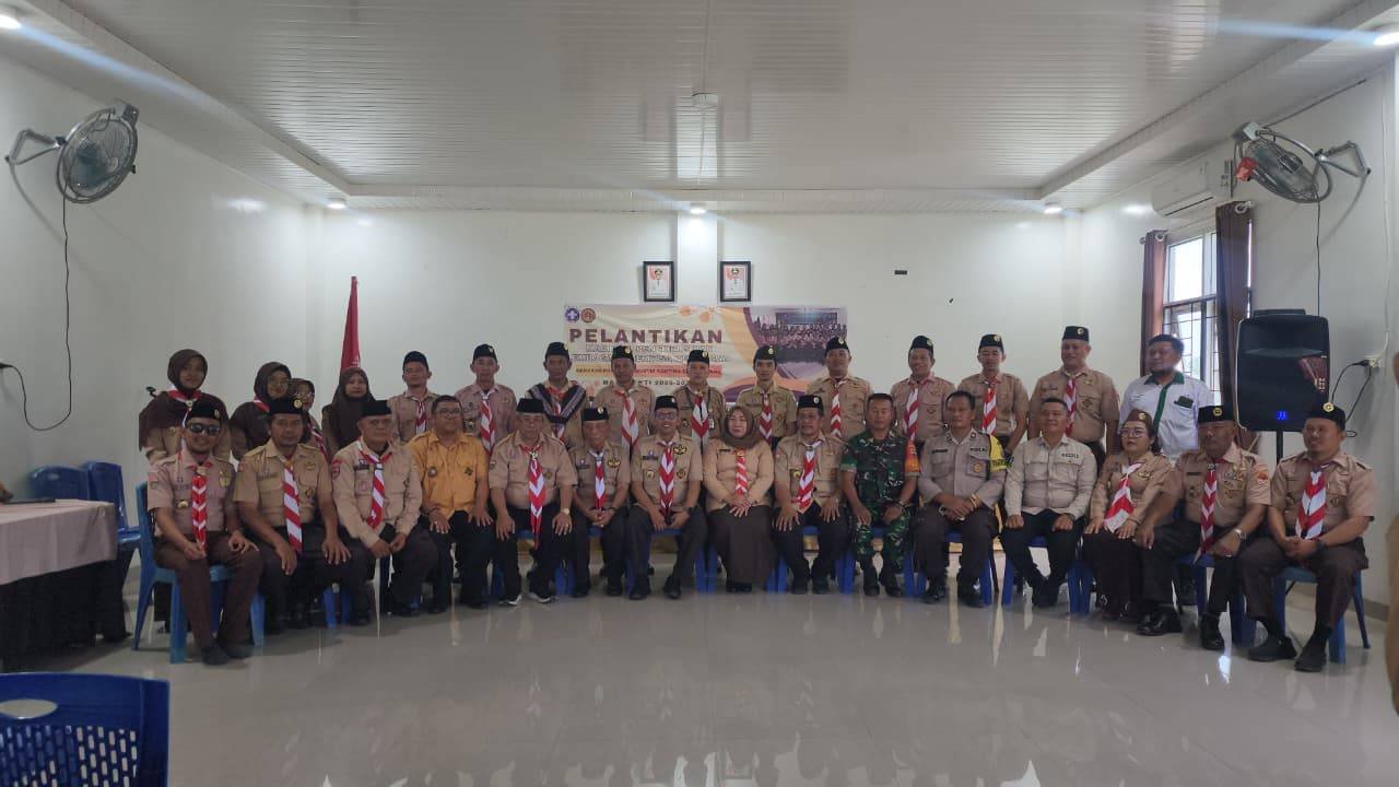 Ka. KUA Tapian Dolok Dilantik sebagai Majelis Pembimbing Kwartir Ranting Pramuka Periode 2025–2028, Usung Semangat Maju