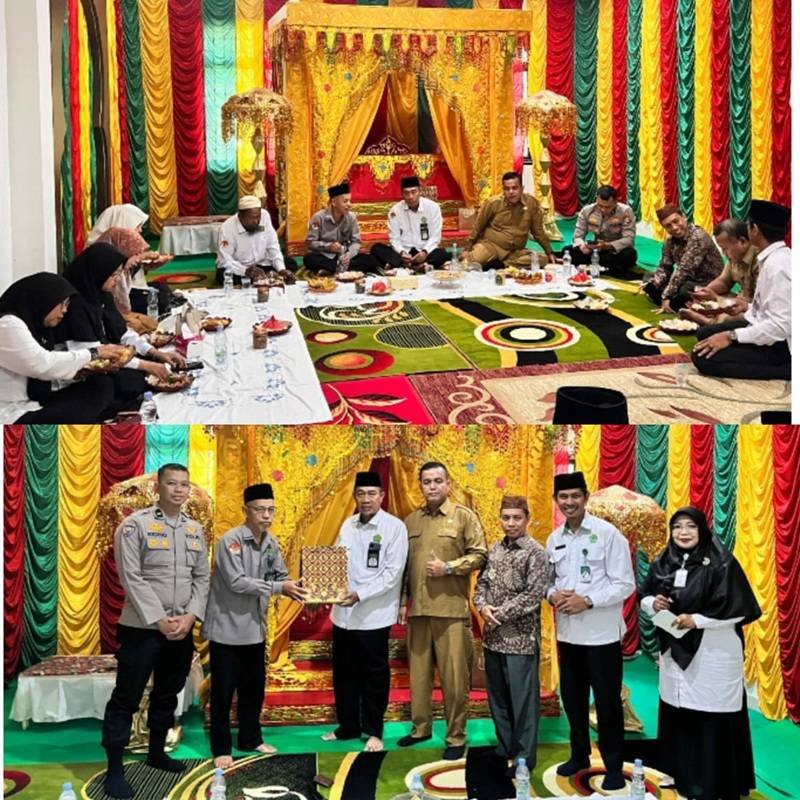 Camat dan Upika Hadiri Pisah Sambut Ka. KUA Kecamatan Pekanbaru Kota