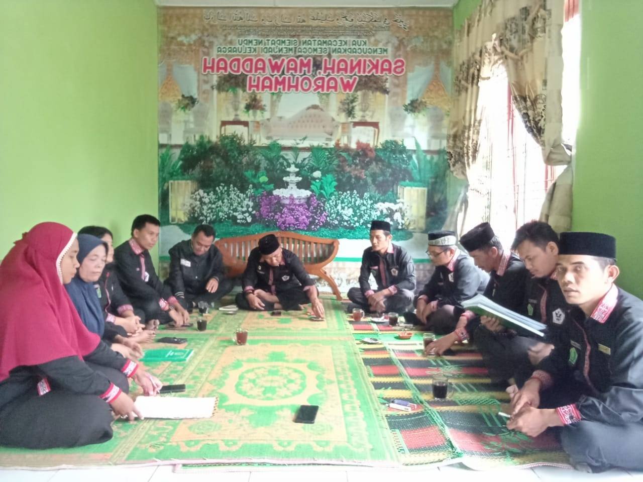 Perkuat Sinergi Layanan, KUA Siempat Nempu Gelar Rakor Rutin Bahas Agenda Strategis