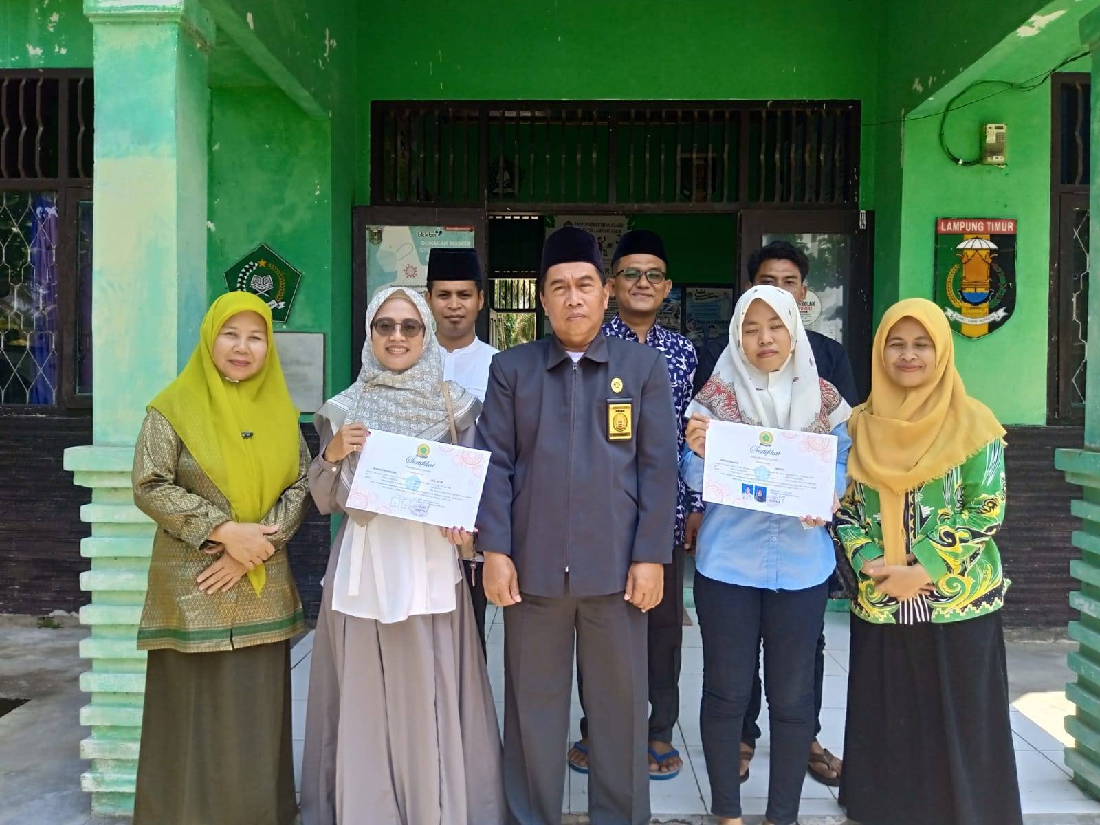 KUA Bandar Sribhawono Gelar Bimbingan Perkawinan Calon Pengantin