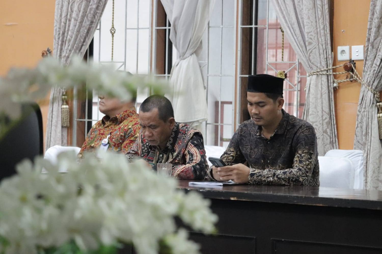 KUA PGGS Hadiri Rapat Paripurna Penyampaian LKPJ Bupati Pakpak Bharat