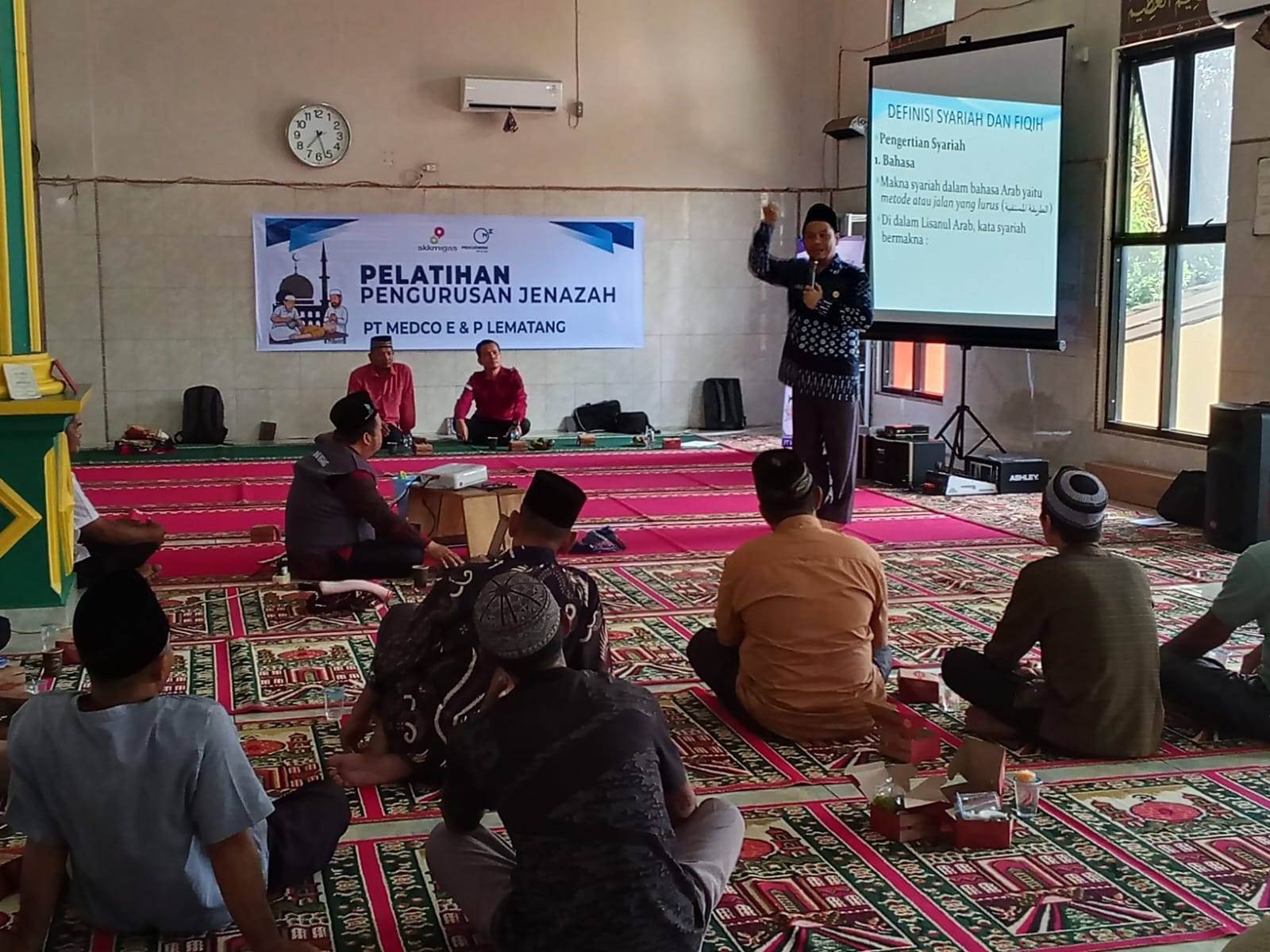 PT Medco E&P Gandeng KUA Gunung Megang Menggelar Pelatihan Pemulasaraan Jenazah