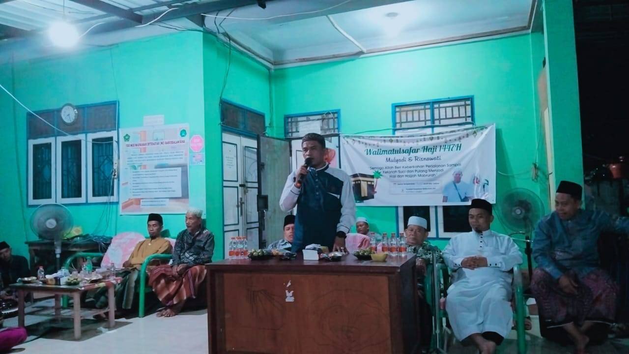 Walimatus Safar Ustadz Mulyadi, Alwis Sampaikan Amanah Besar Sebagai Karom Jama'ah