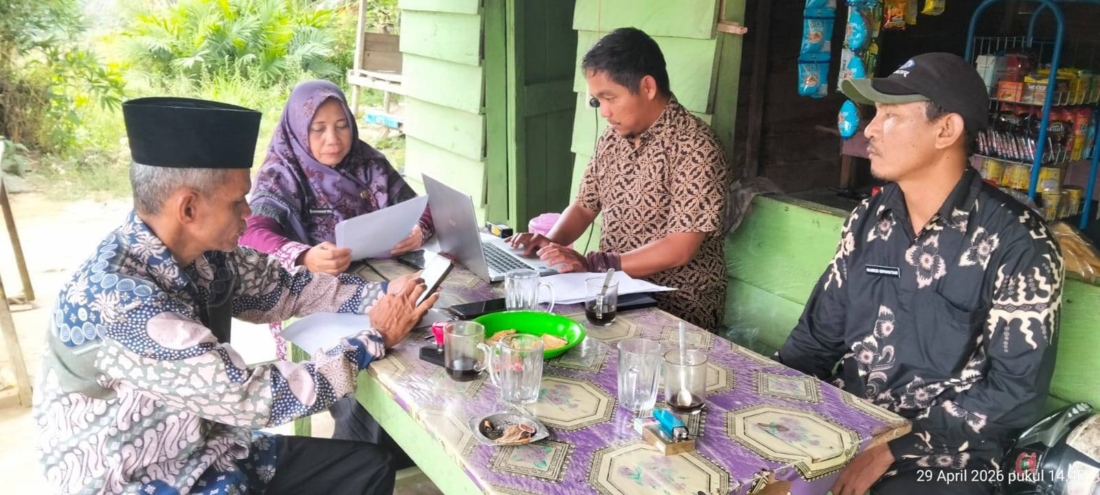 KUA Nassau Jadikan Pusat Pendataan dan Register MT di Tiga KUA Melalui Aplikasi SIMPENAIS