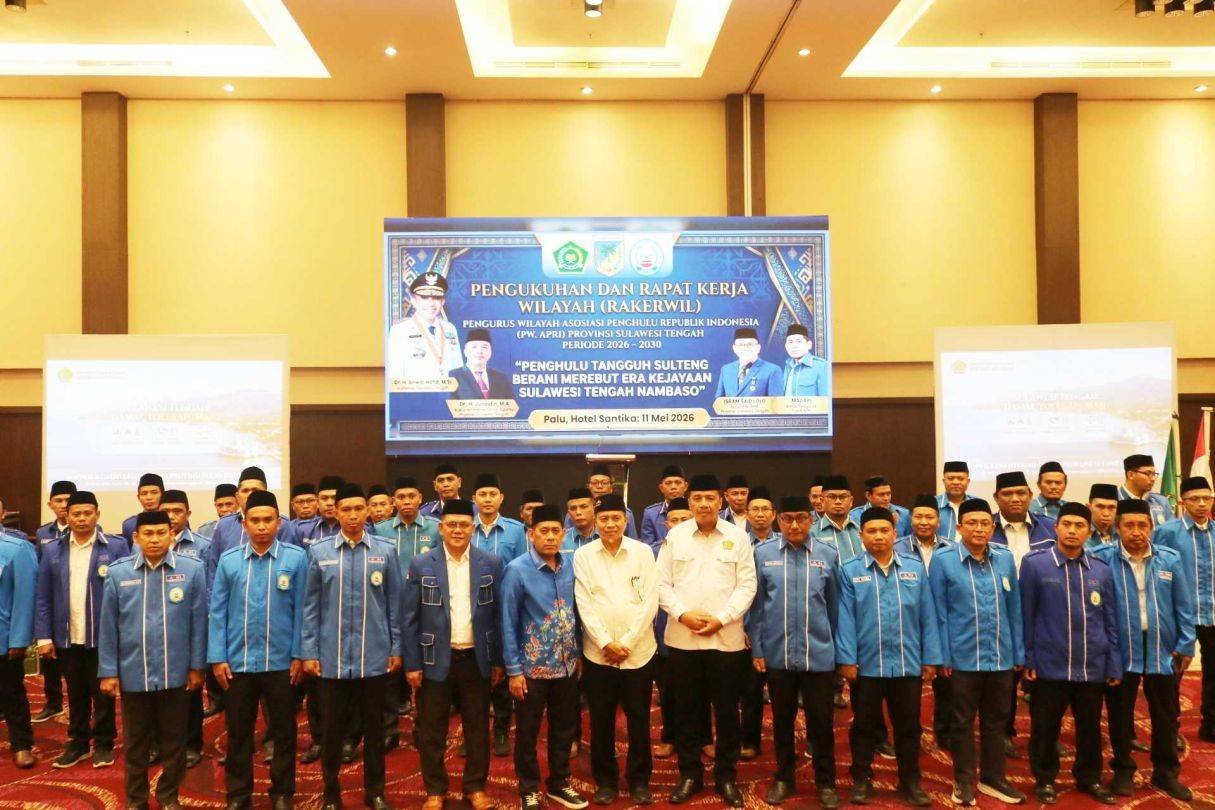 Pengukuhan PW. APRI Dan Rakerwil  Sulawesi Tengah Tahun 2026