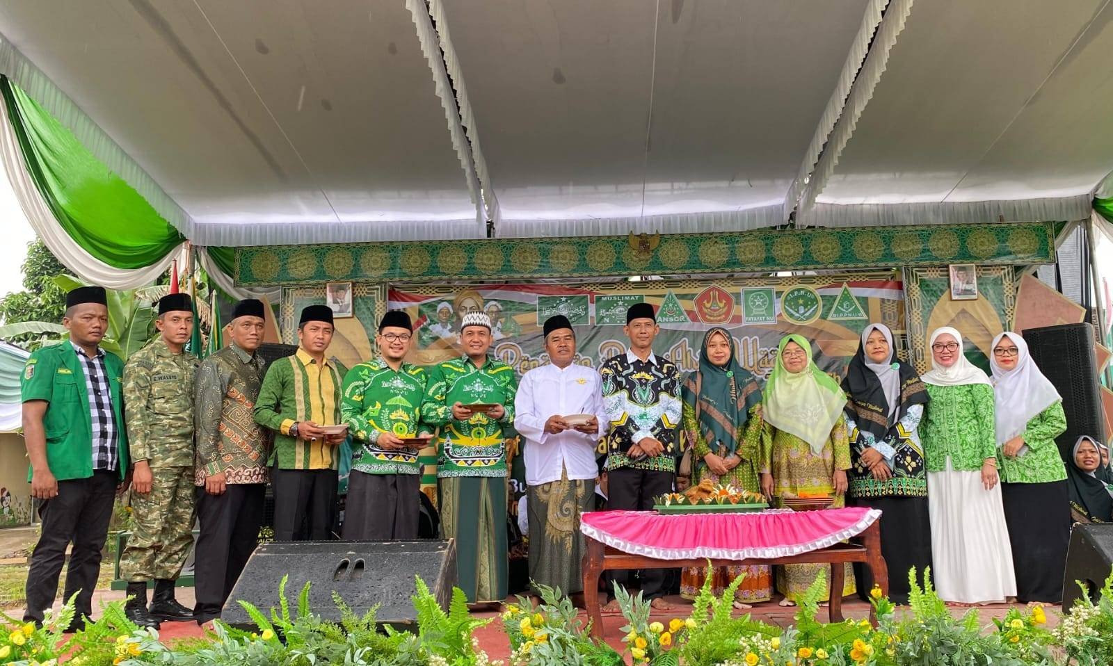 Semarak Harlah Muslimat NU ke-80, KUA Labuhan Ratu Bersama Forkopimcam dan Tokoh NU Hadir di Rajabasa Lama