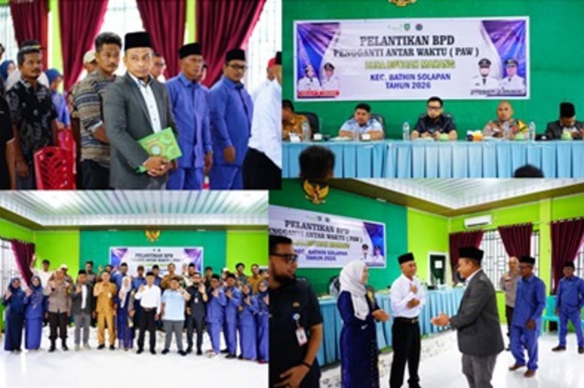 KUA Rimba Melintang Sambut Mahasiswa PPL UIN Suska Riau
