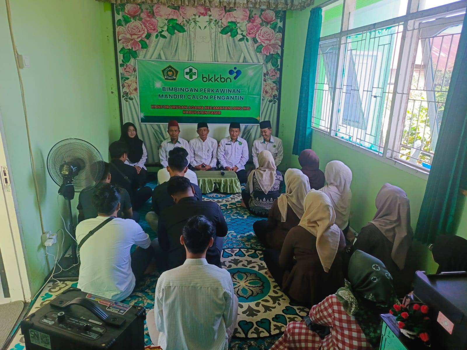 Wujudkan Keluarga Yang Sakinah Mawaddah Warahmah, KUA Long Ikis Bekali Calon Pengantin Dengan Bimbingan Perkawinan