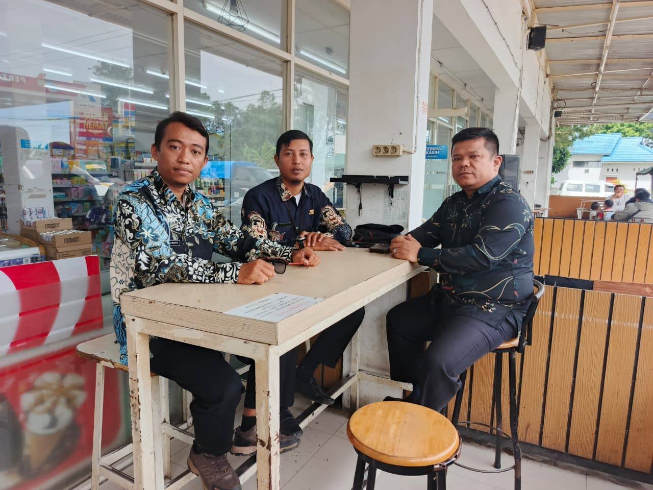 Kepala KUA Habinsaran bersama Penghulu KUA Nassau dan Borbor, Gelar Kegiatan Rapat Internal