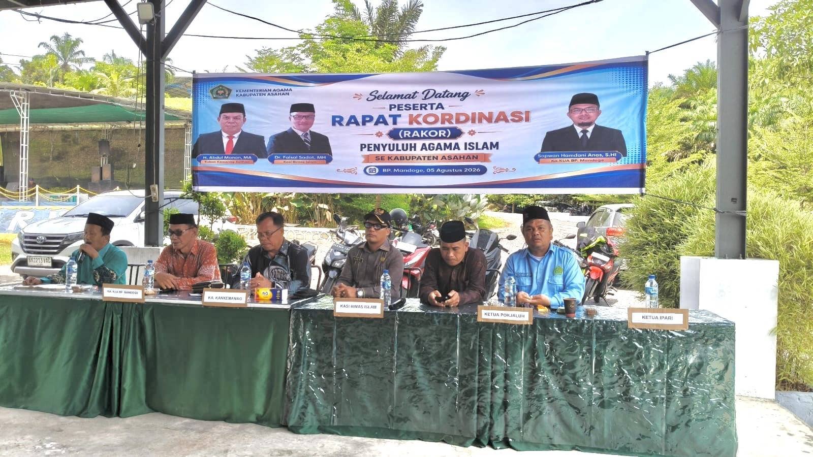 Sinergitas APRI dan Pokjaluh Kemenag Asahan Jadi Momentum Penguatan Program Keagamaan