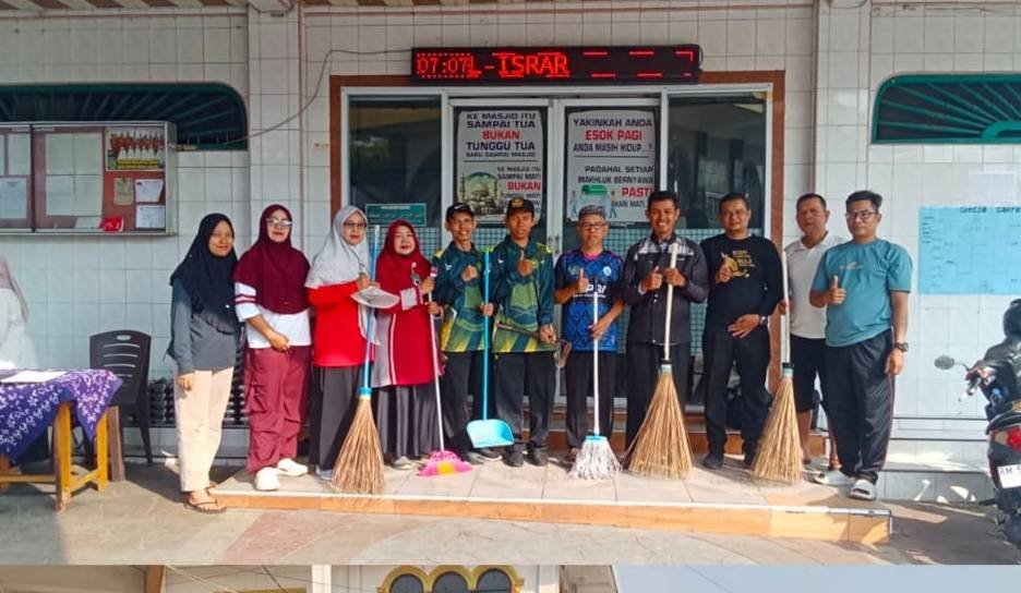 KUA Pekanbaru Kota laksanakan GEBER MAS di Masjid Israr