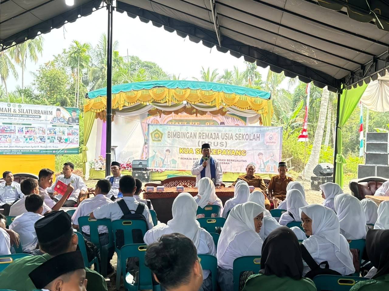 PC APRI Asahan Selenggarakan BRUS di Acara Haul Syekh Musthofa BS Rokan