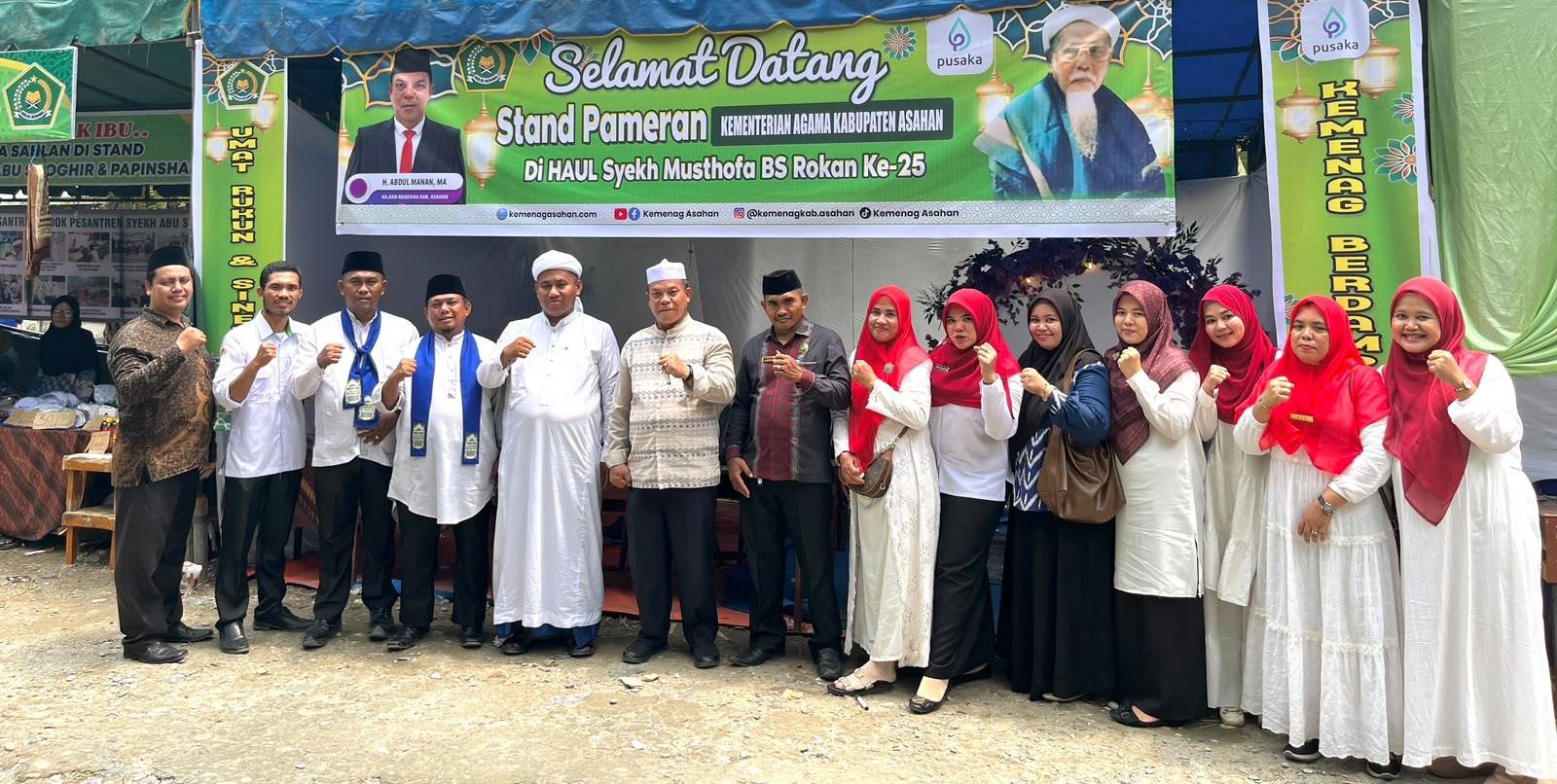 Kakan Kemenag Kab Asahan Apresiasi Kinerja KUA Sei Kepayang dalam Menyukseskan Haul ke-25 Syekh H. Mustafa BS Rokan