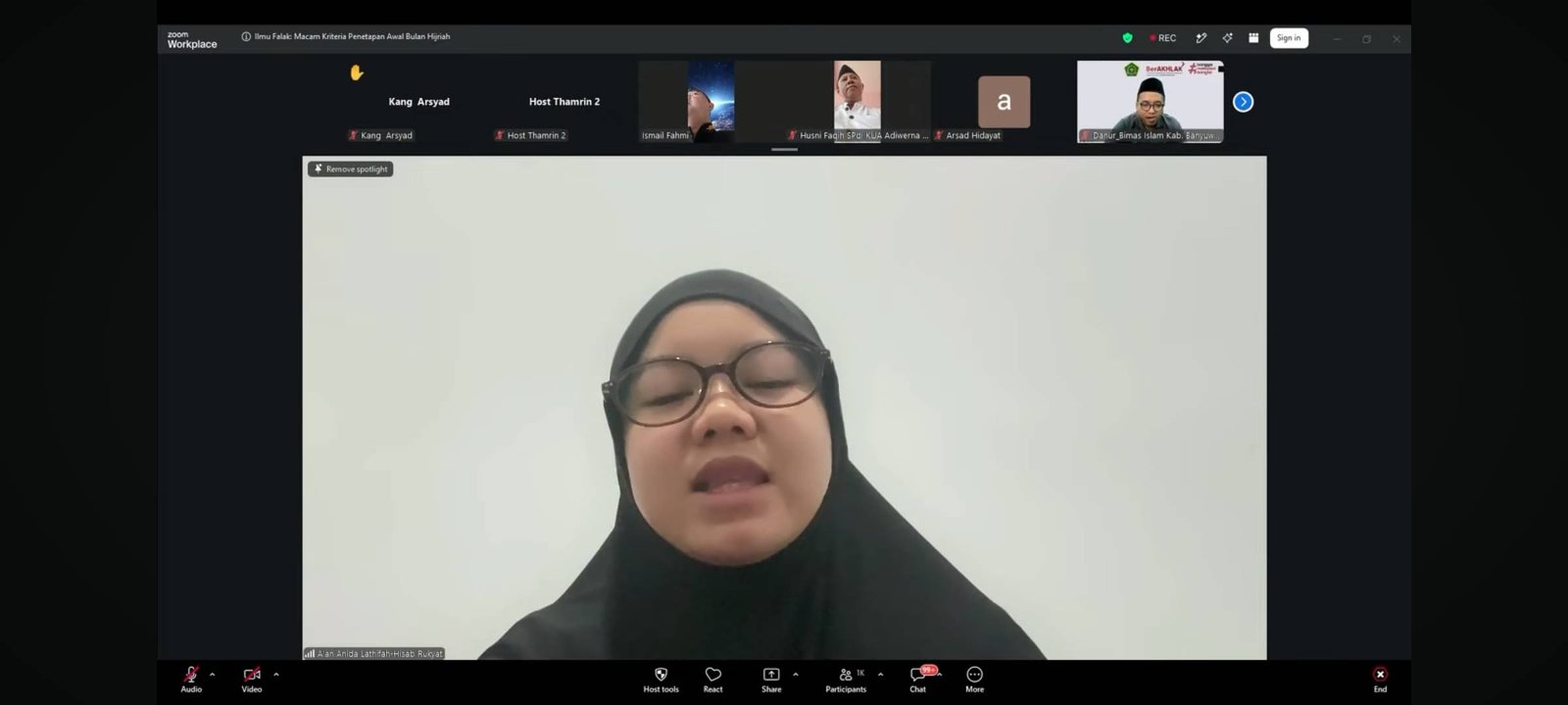 KUA Tuhemberua Dalami Ragam Kriteria Penetapan Awal Bulan Hijriah di Indonesia