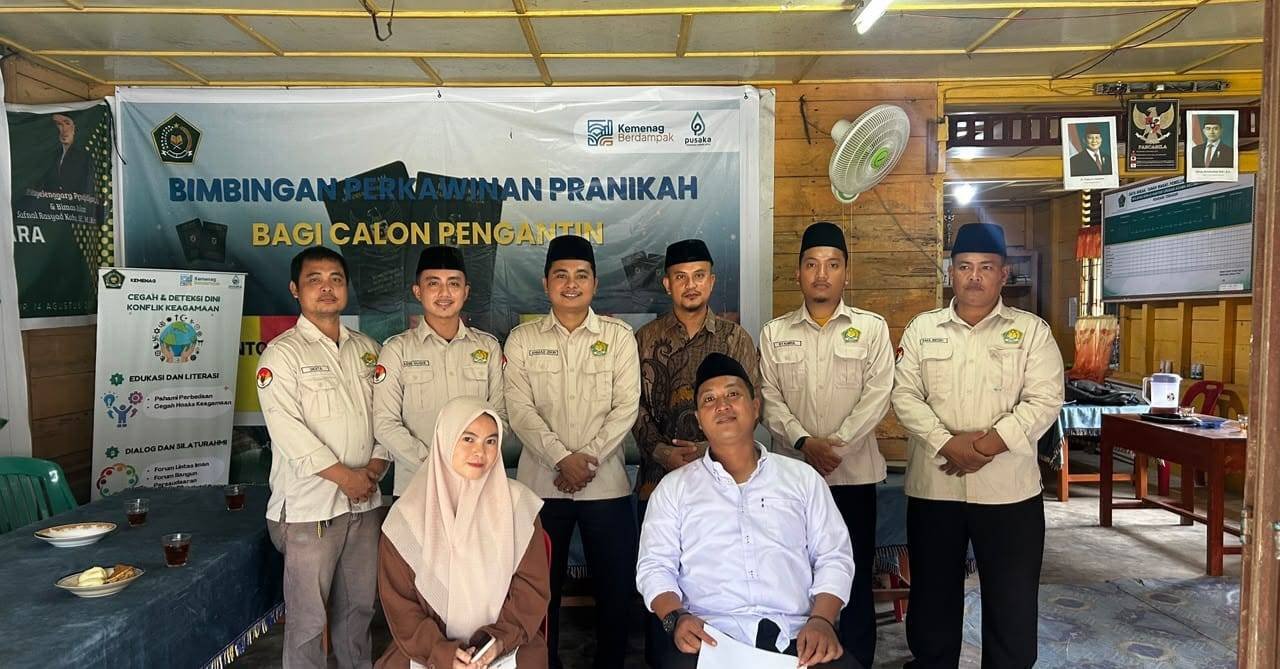 KUA Lahewa Timur Gelar Bimwin Catin, Bekali Kesiapan Bangun Keluarga Sakinah