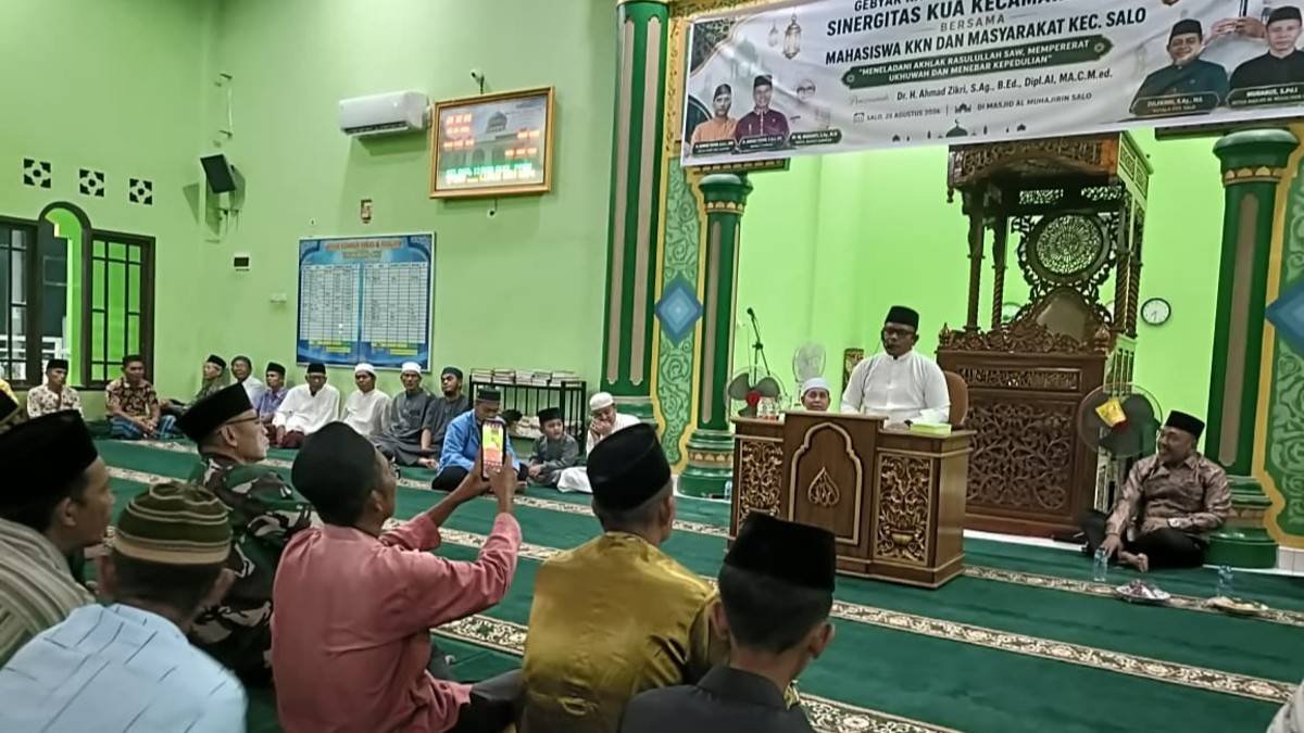 Gebyar Rabiul Awal KUA Salo, Wujud Sinergi dan Pengabdian Untuk Umat