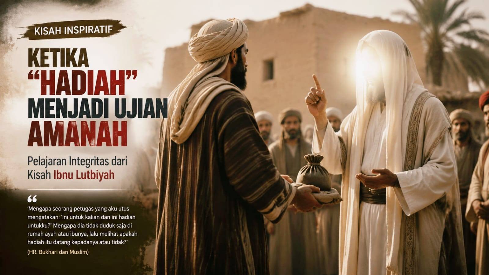 Pelajaran Integritas dari Kisah Ibnu Lutbiyah