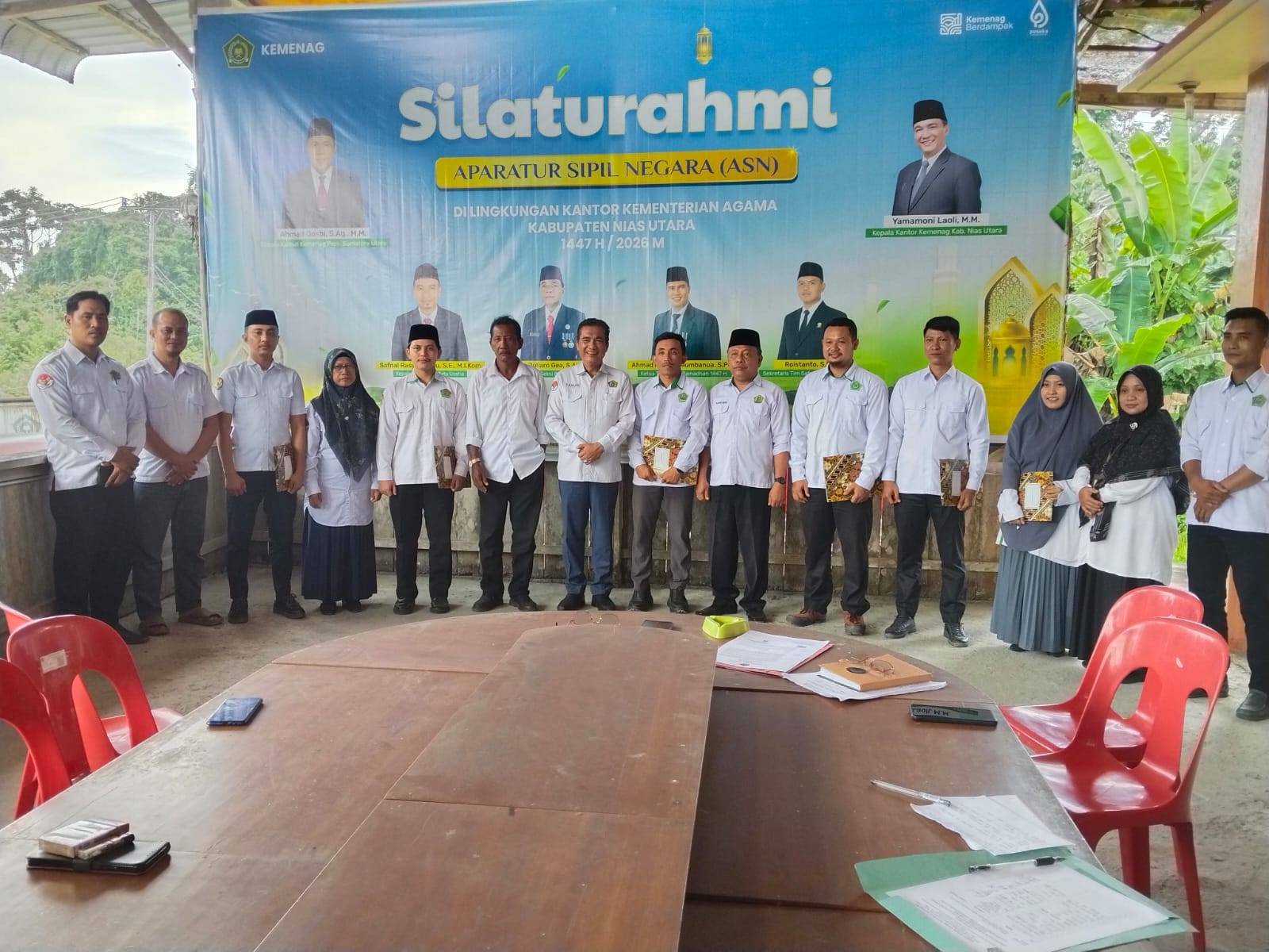 Perkuat Pengelolaan Data Masjid, KUA Tuhemberua Terima SK Admin SIMAS