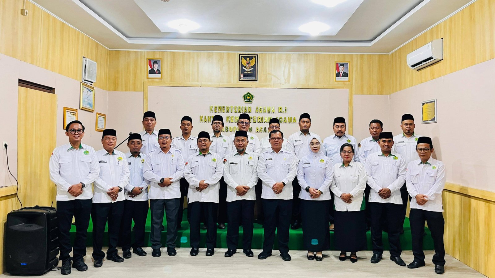 Momen Hangat Serah Terima Jabatan Kepala KUA, H. Taufik Hidayat Simanjuntak Resmi Jabat Kepala KUA Aek Ledong