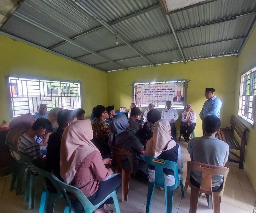 KUA Lubuk Pakam Optimalkan Layanan Nikah, Bimwin Hingga Pendataan Tanah Wakaf Masjid, Madrasah dan Tanah Kuburan