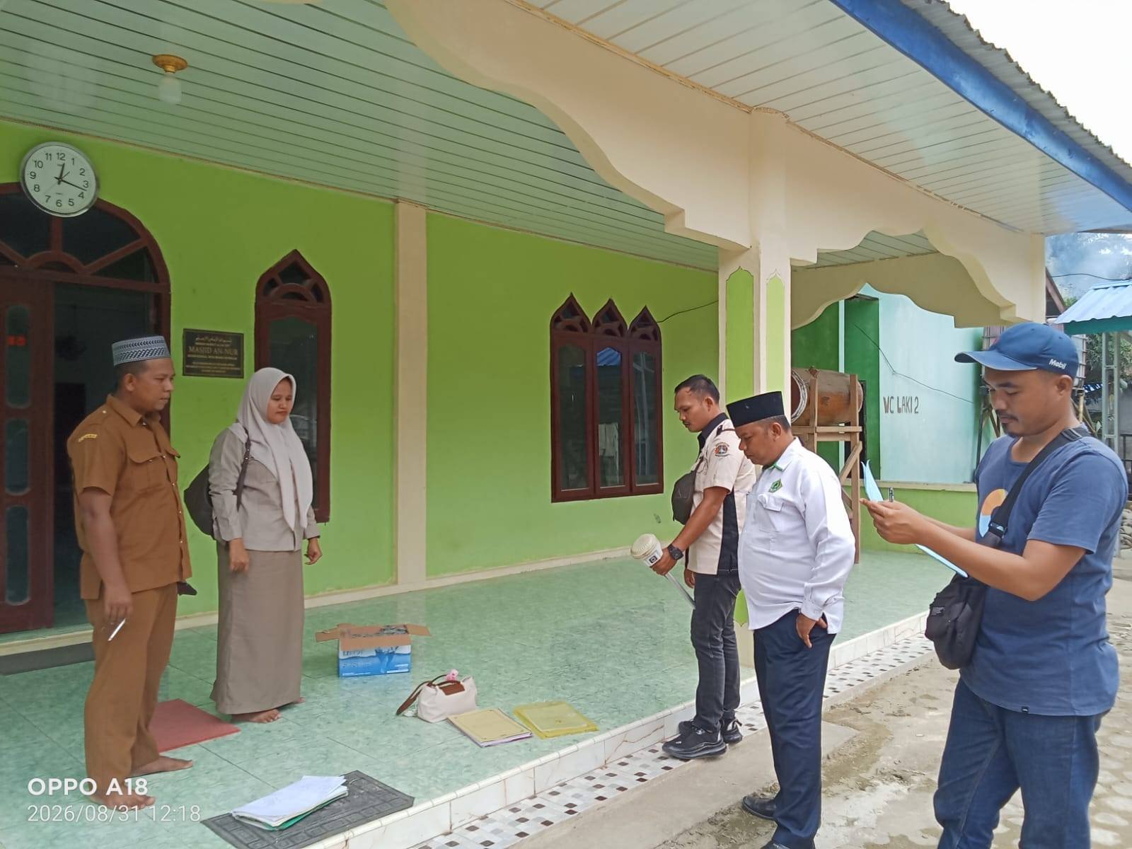 12 Persil Tanah Wakaf Didata, KUA Muara Batangtoru Percepat Sertifikasi Aset Umat