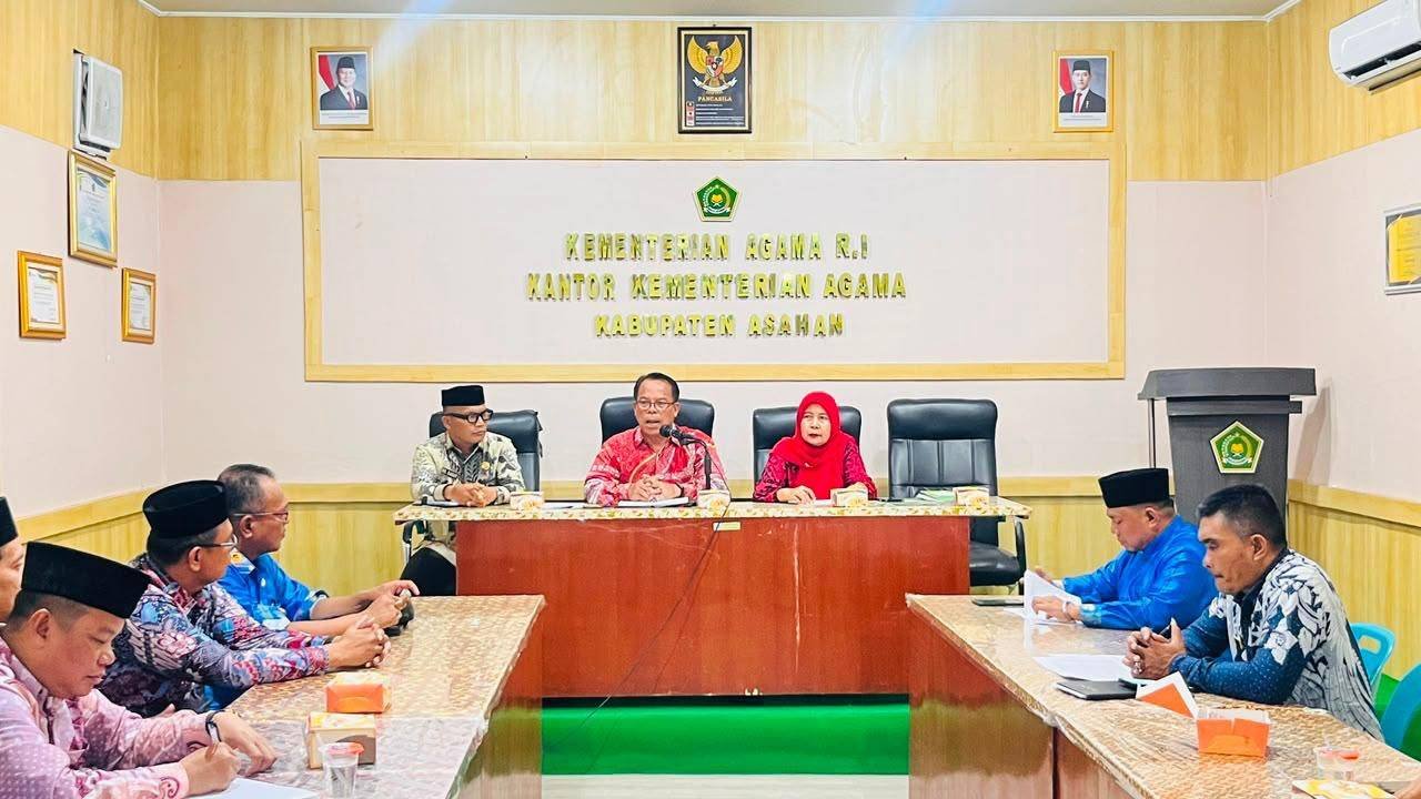 Bangun Sinergi, Ka. KUA Sei Kepayang Hadiri Rapat Bersama BWI