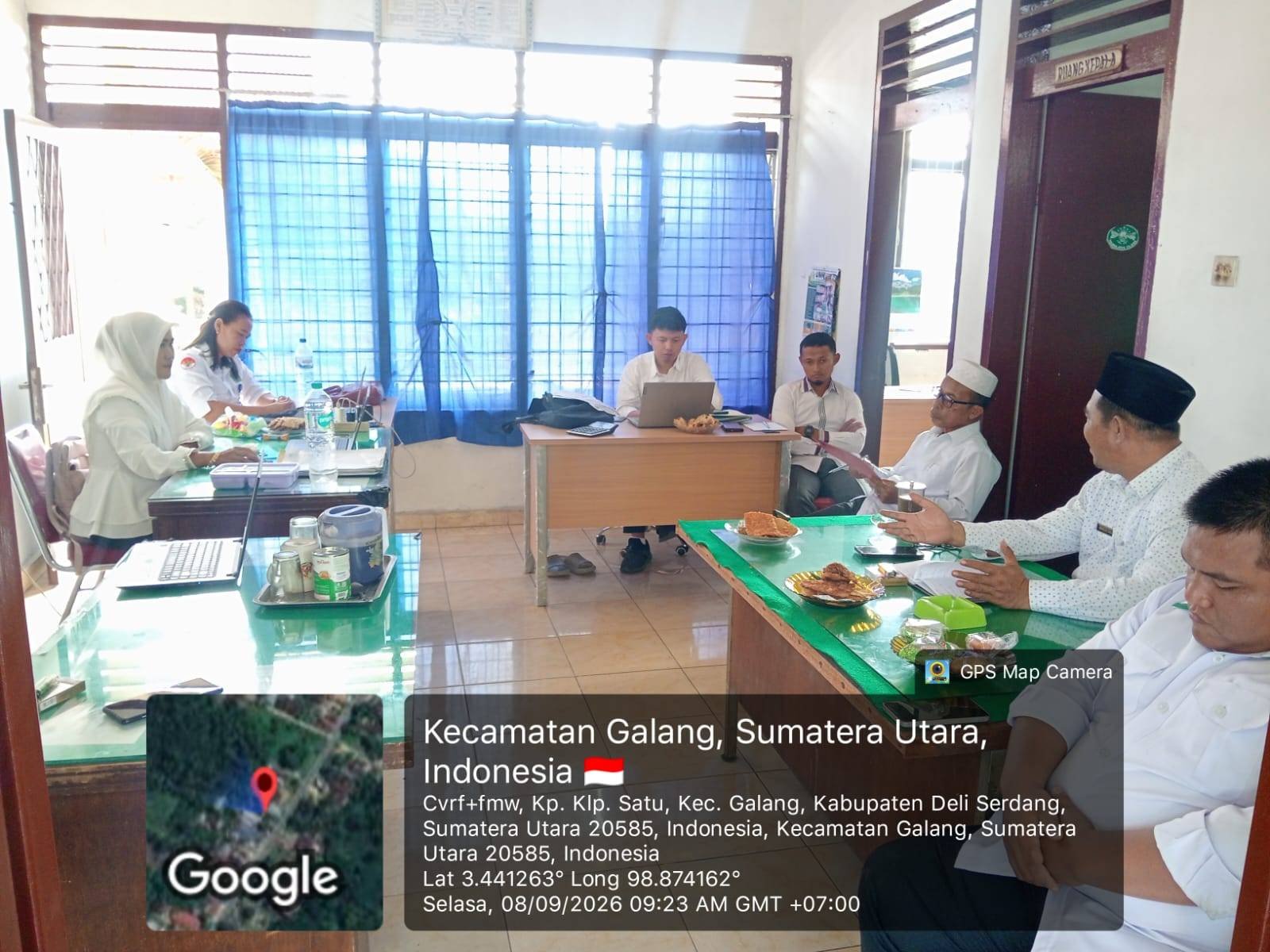 KUA Galang Gelar Rapat Koordinasi, Perkuat Sinergi dan Pembagian Tugas