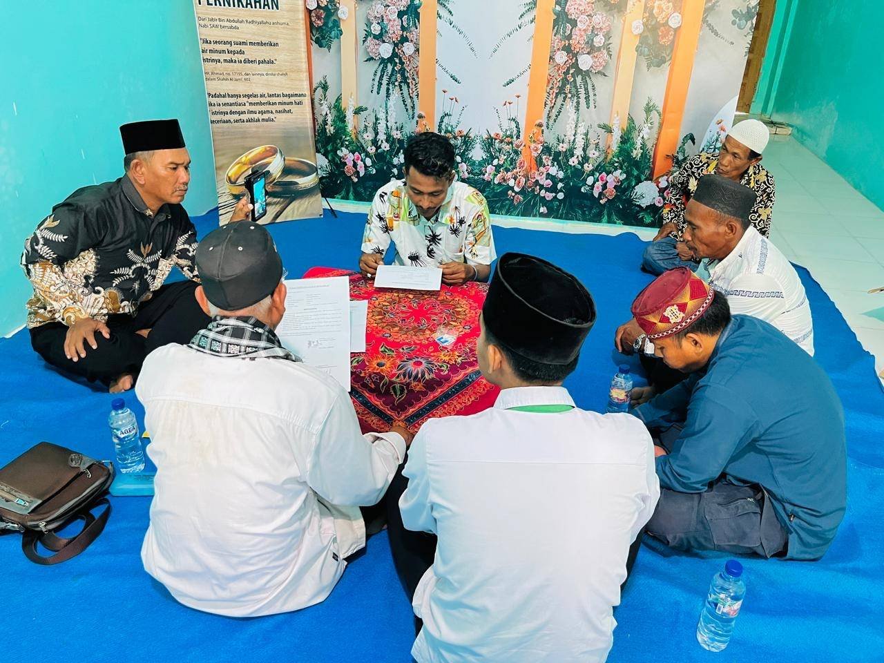 MUI dan KUA Sei Kepayang Kolaborasi Membimbing Warga Desa Pertahanan Memeluk Islam
