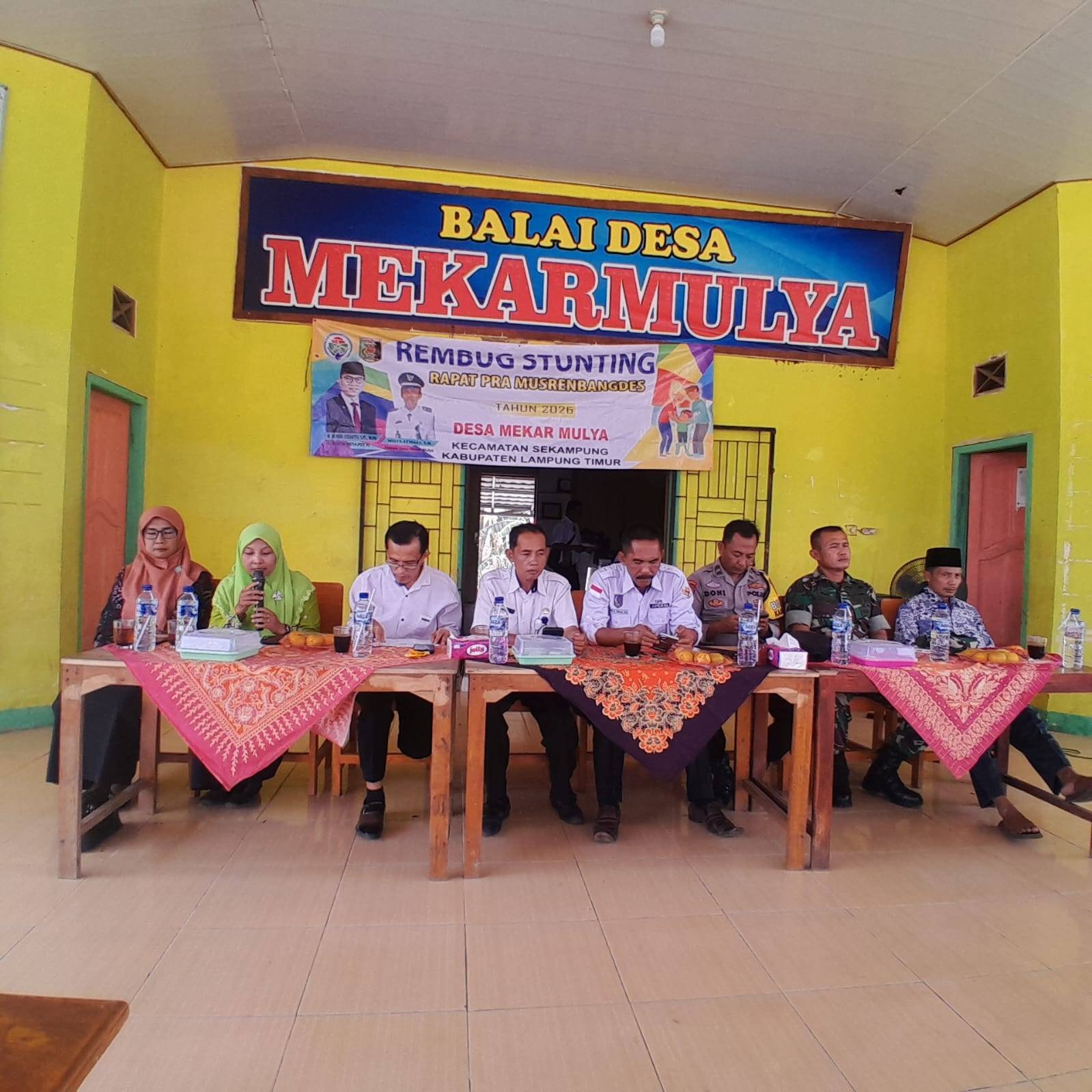 Perkuat Peran Penyuluh Agama Islam, Dorong Keluarga Mekarmulyo Peduli Pencegahan Stunting