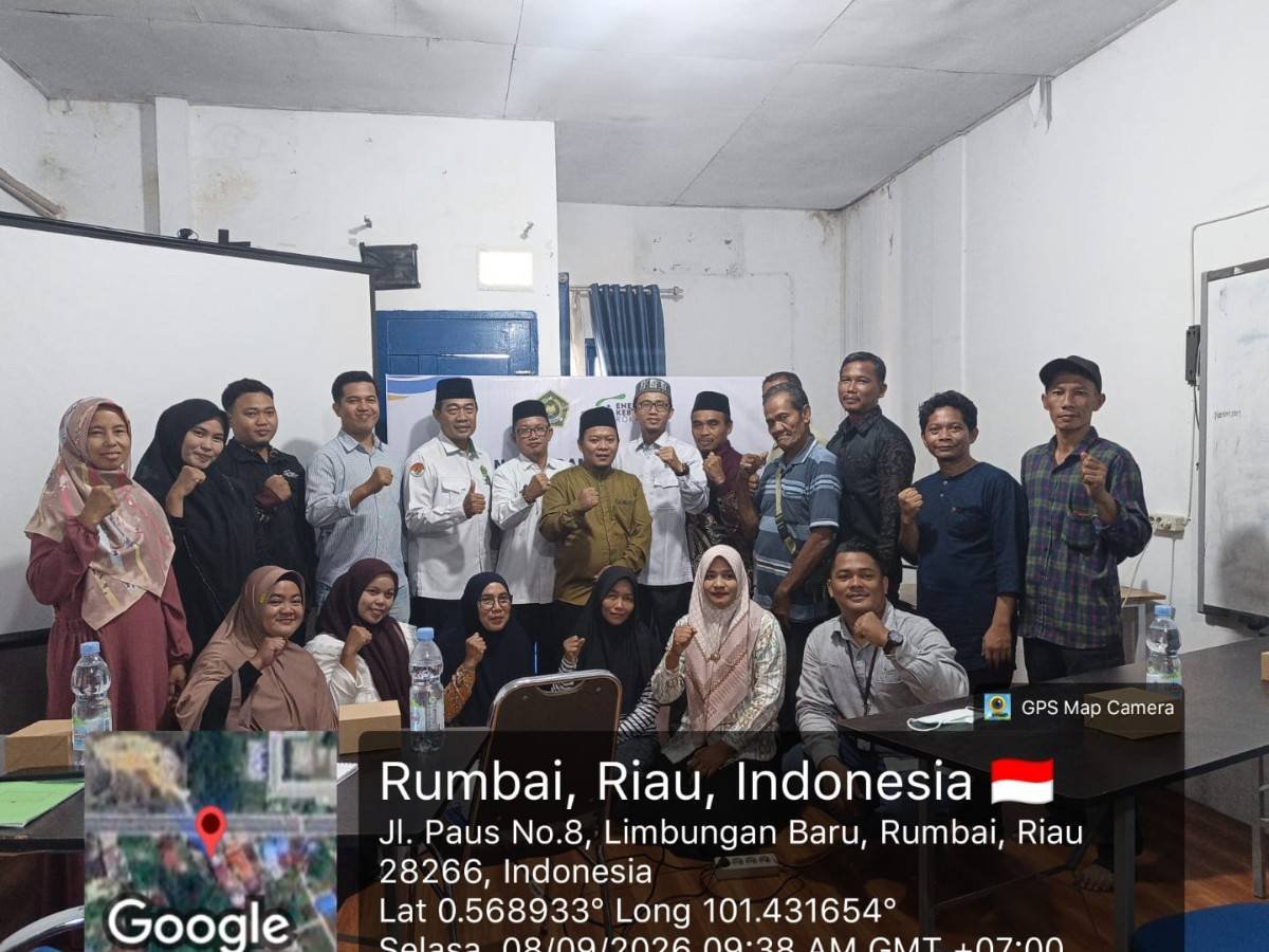 Dukung Usaha Ekonomi Umat, Kepala KUA Rumbai Barat Dampingi Peserta Pelatihan Business Plan