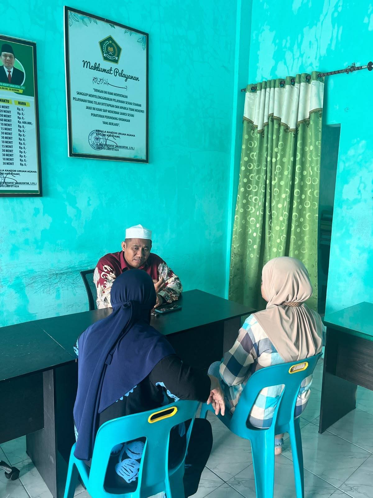 Masyarakat Datangi KUA Sei Kepayang, Konsultasikan Pernikahan dan Keluarga Sakinah