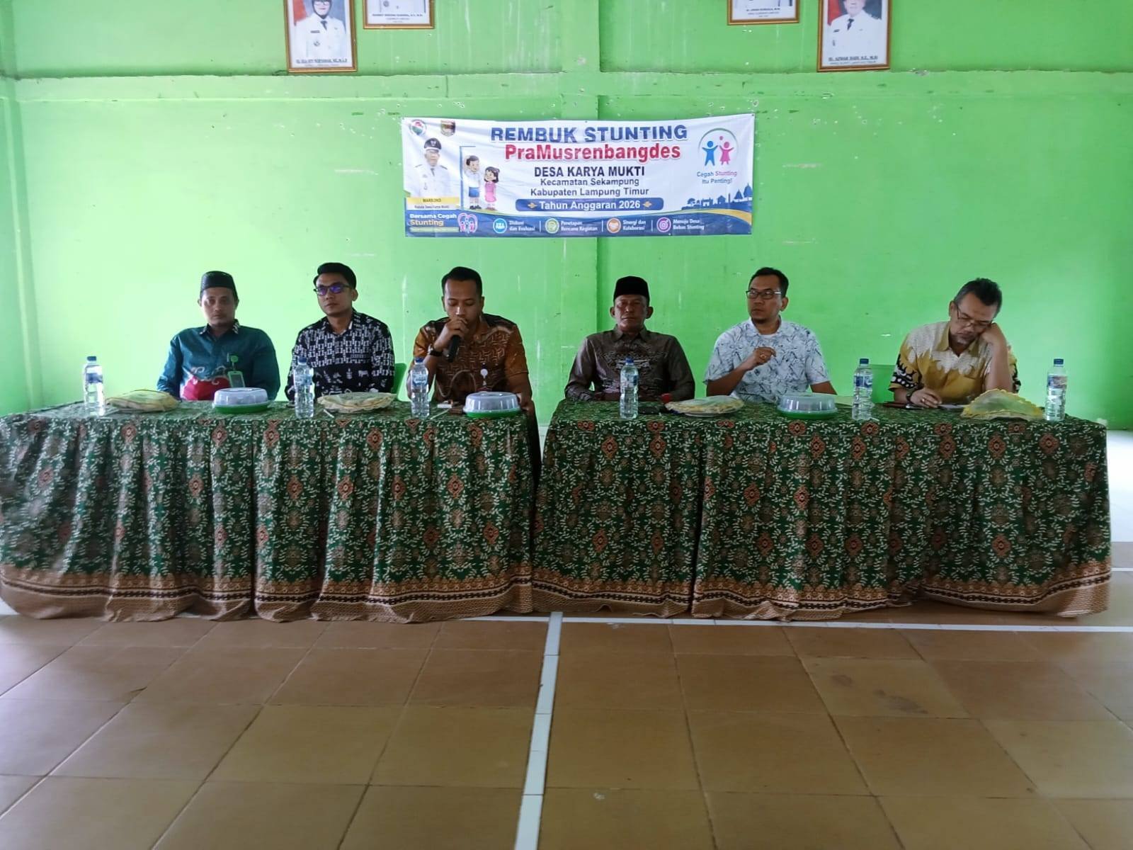 Cegah Stunting dari Hulu, Penyuluh Agama KUA Sekampung Sampaikan Pesan Keagamaan di Dua Desa
