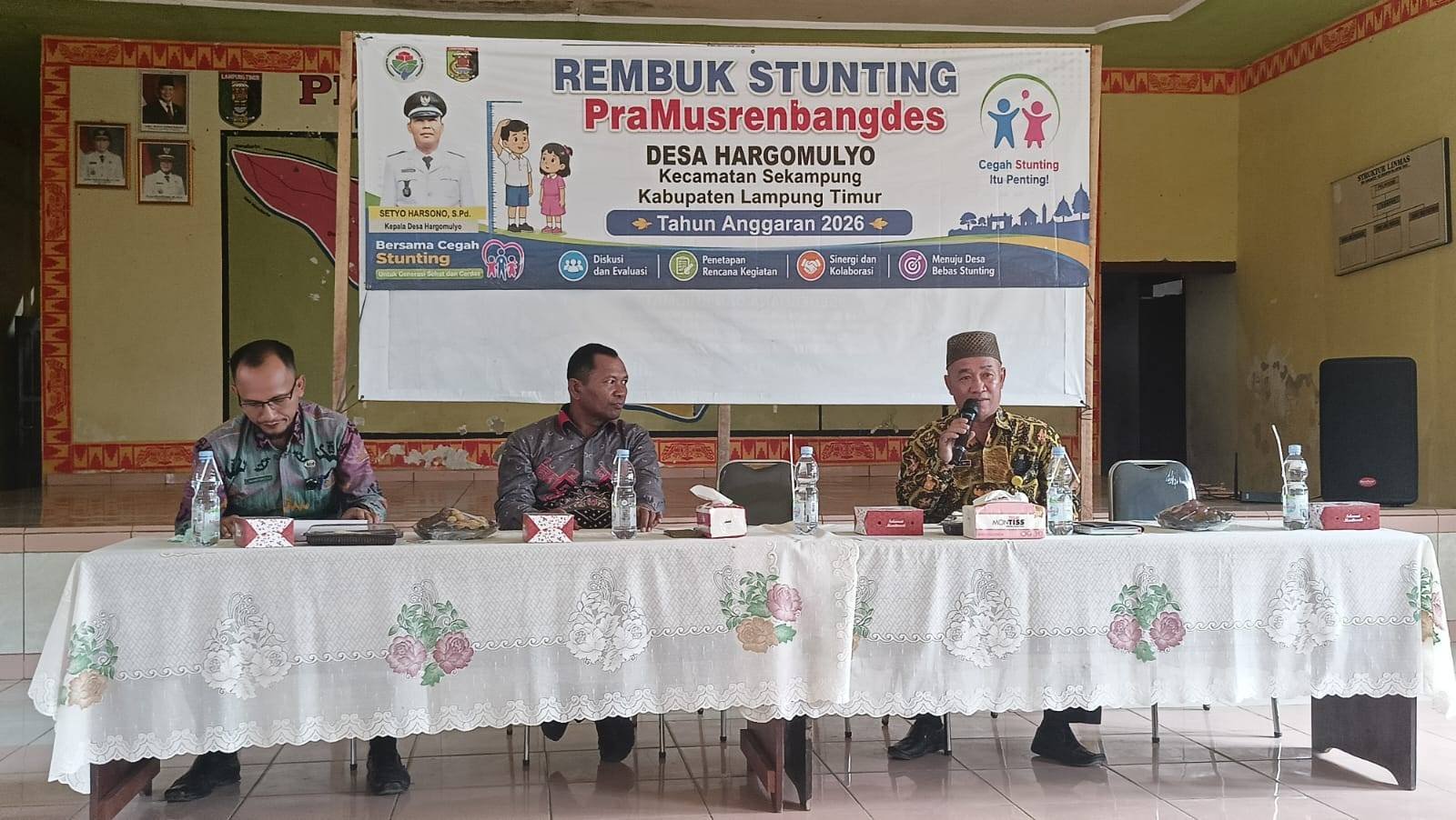 KUA Sekampung Perkuat Peran Penyuluh Agama Islam dalam Pencegahan Stunting di Desa Hargomulyo