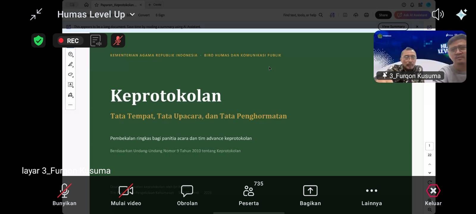 Kolaborasi Humas dan Protokol: KUA Tuhemberua Perkuat Komunikasi Publik yang Profesional