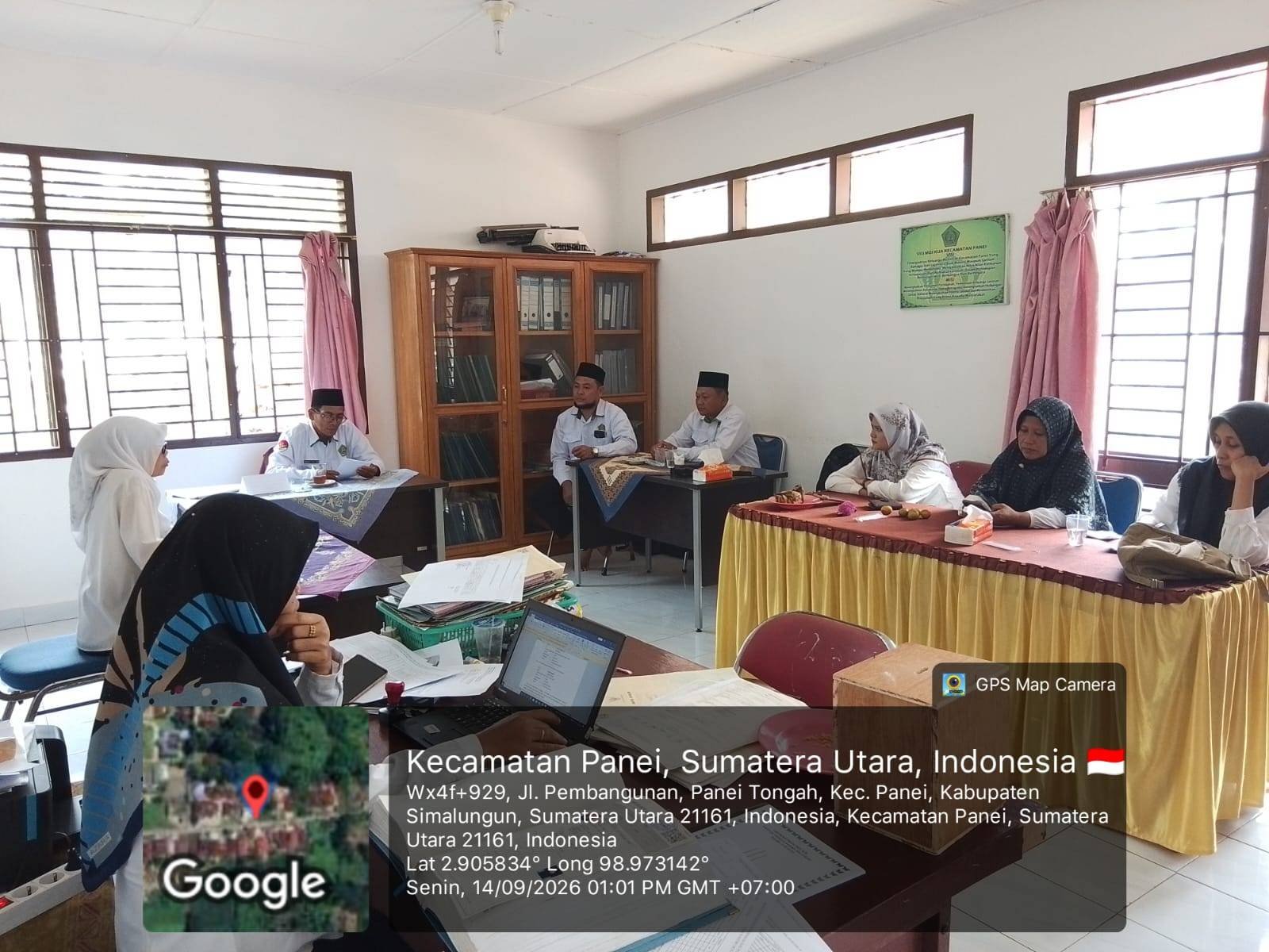 KUA Panei Laksanakan Rapat Bulanan, Perkuat Koordinasi dan Kedisiplinan Pegawai