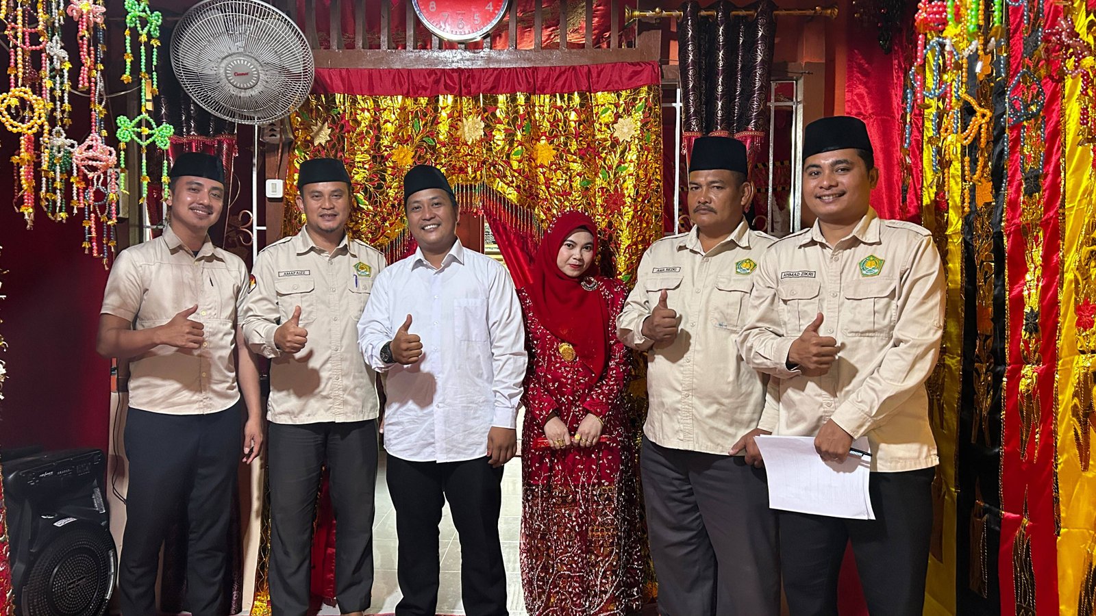 KUA Lahewa Timur Laksanakan Bimbingan Keluarga Sakinah Pasca Nikah