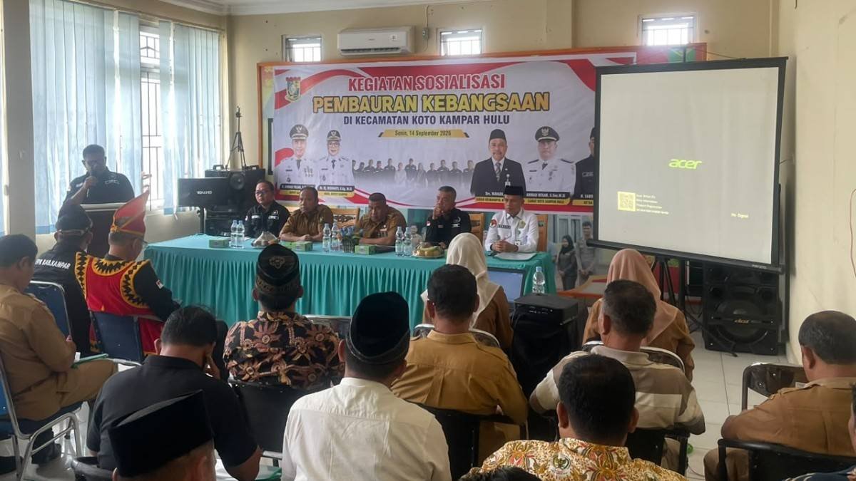 Perkuat Kerukunan dan Toleransi, Kepala KUA Koto Kampar Hulu Hadiri Kegiatan Forum Pembauran Kebangsaan