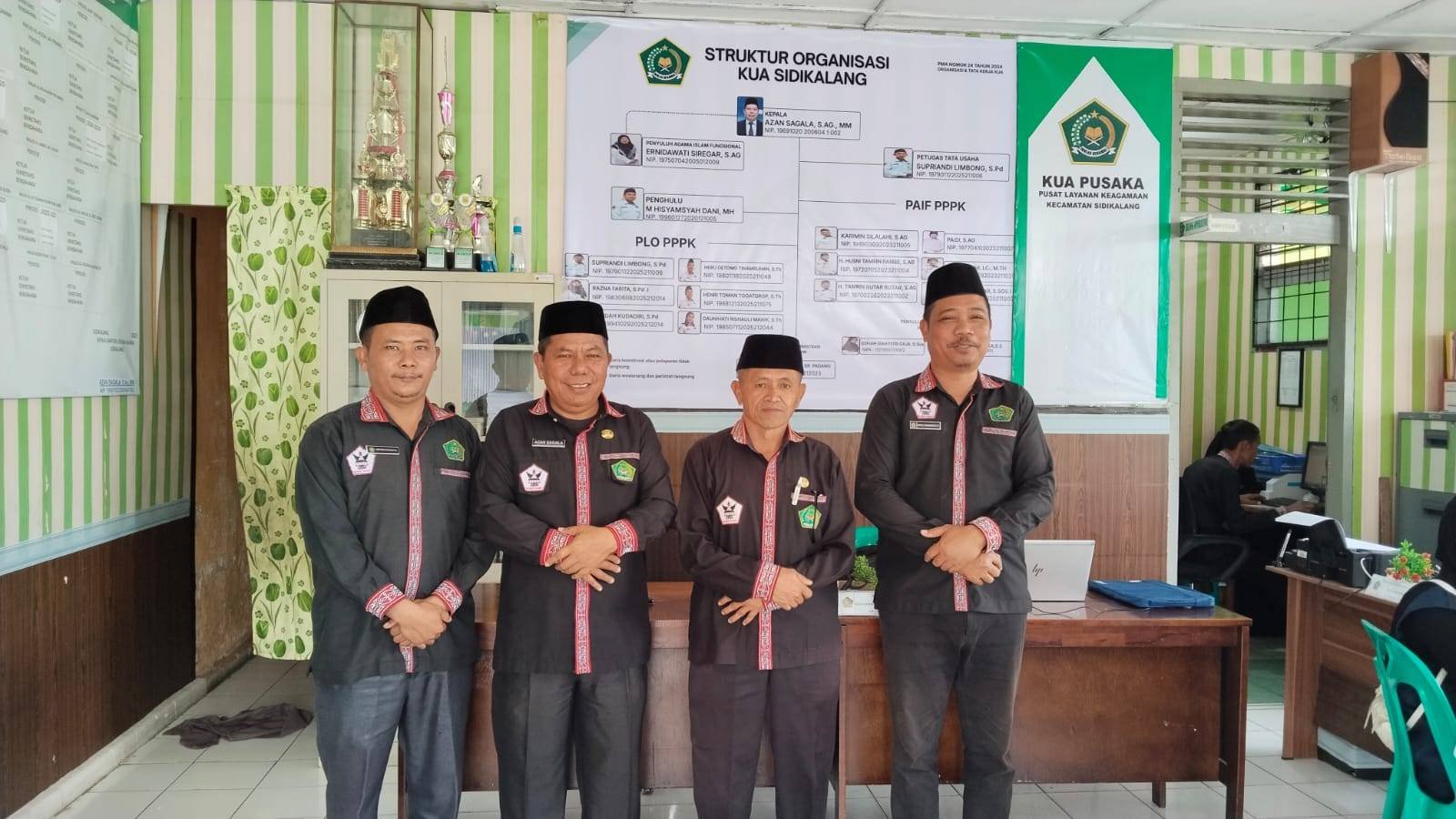 Kawal Validitas Data Wakaf, KUA Sidikalang dan Bimas Islam Dairi Sepakati Pemutakhiran Data