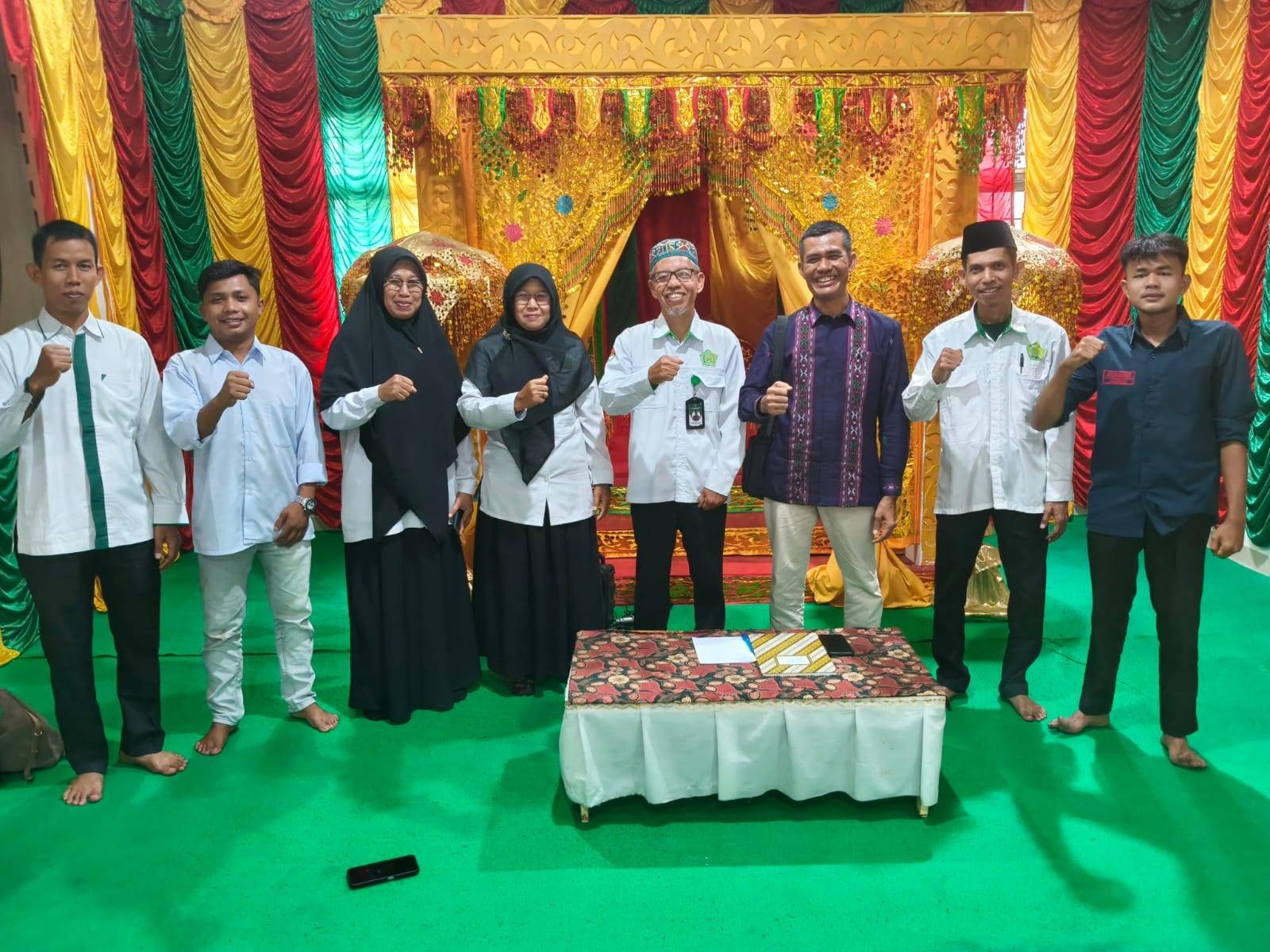 Ka. KUA Pekanbaru Kota Sambut Kedatangan Dosen Pembimbing PKL UIN Suska Riau