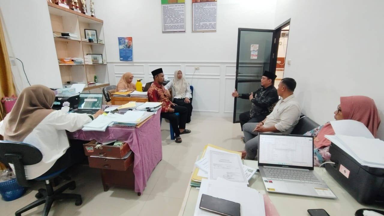 Ka. KUA Aek Ledong Gandeng Kasi PMK dan Tokoh Masyarakat Bahas Peningkatan Layanan Keagamaan