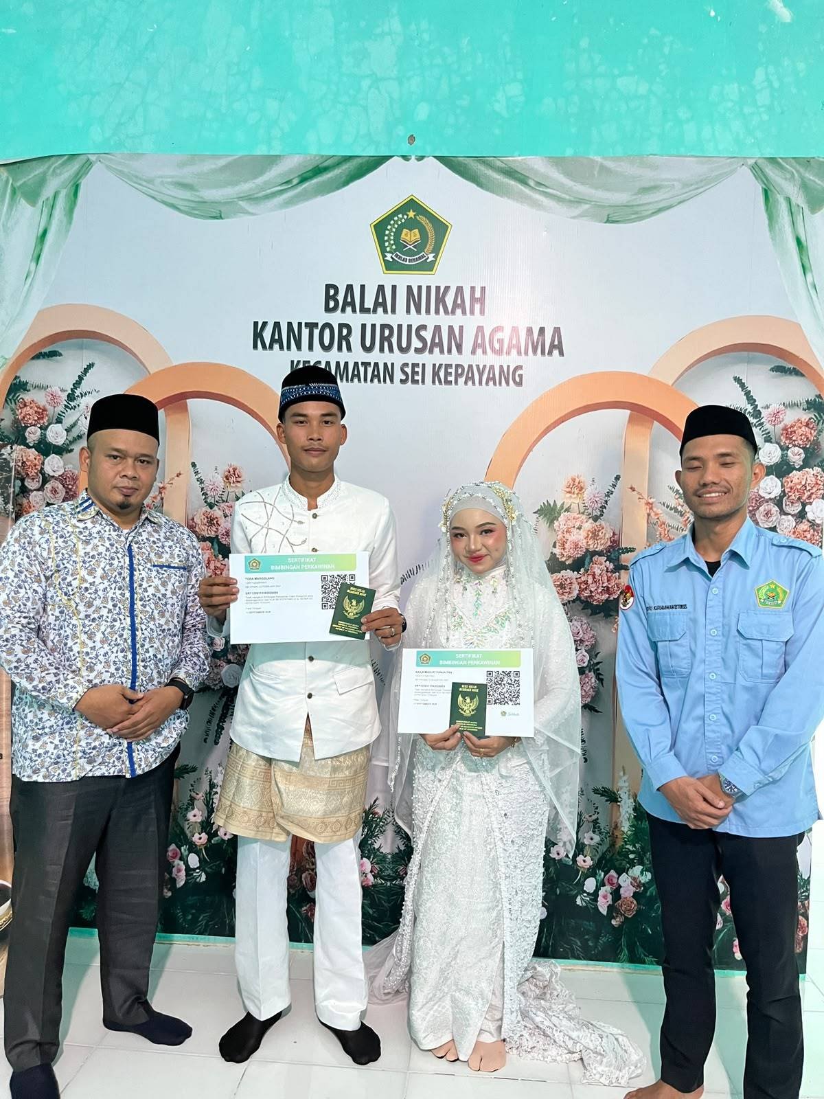 Ka. KUA Sei Kepayang Hadir Melayani, Wujudkan Pelayanan Pernikahan yang Khidmat dan Humanis