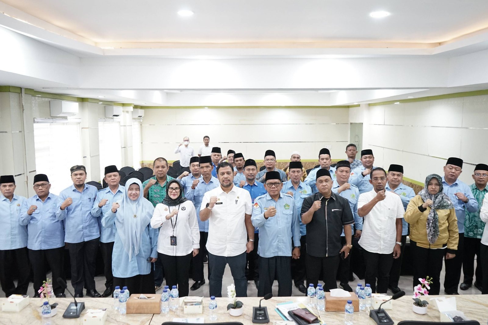 KUA Biru-Biru Perkuat Sinergi Sertifikasi Tanah Wakaf Bersama BPN