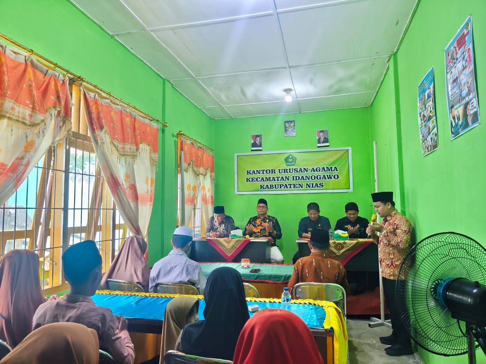 Kepala KUA Hiliduho Hadiri Sidang Isbat Nikah, Dukung Tertib Administrasi Perkawinan