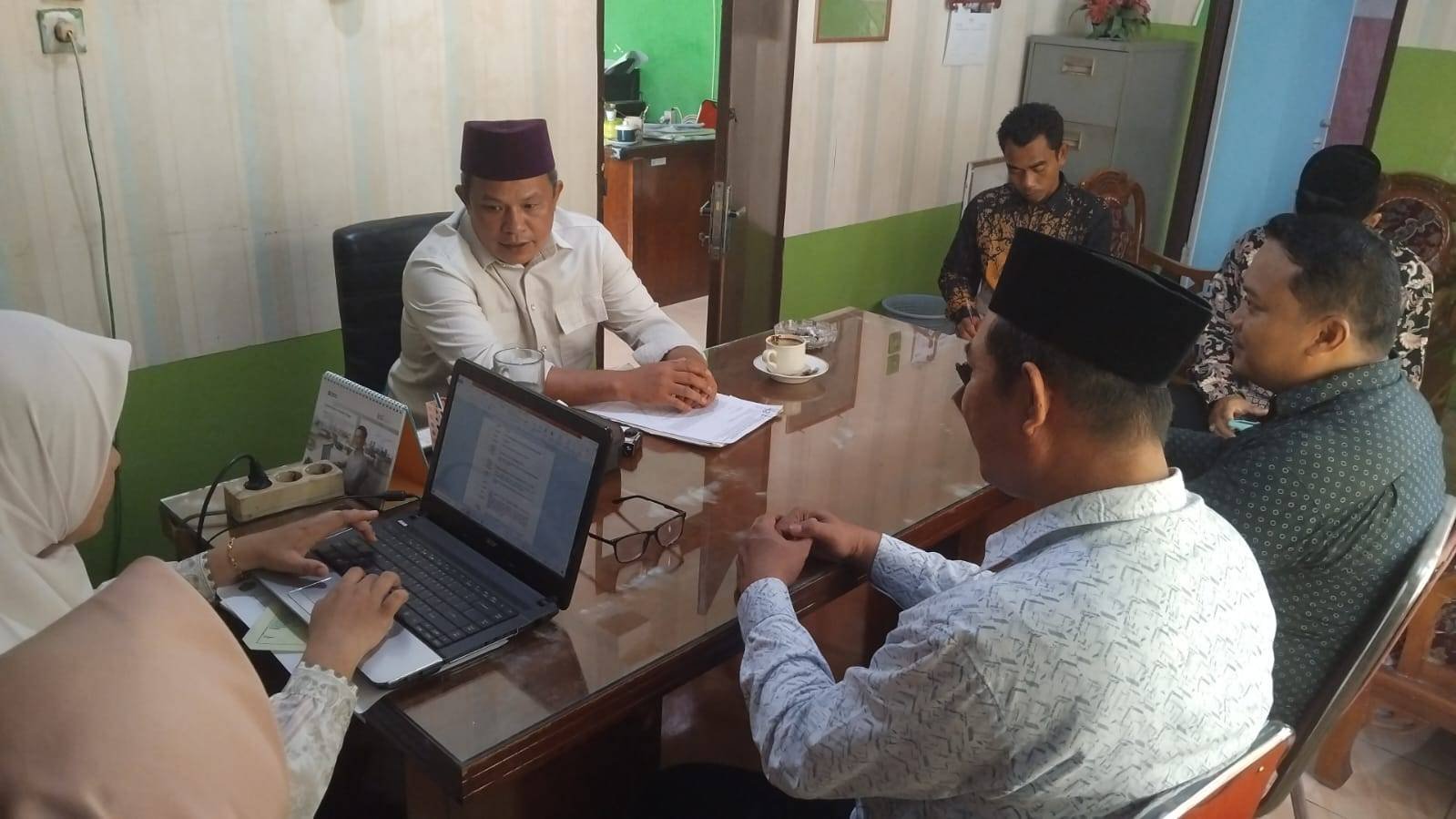 Perkuat Digitalisasi Tata Kelola, KUA STM Hilir Penuhi Panggilan Kasi Bimas Islam