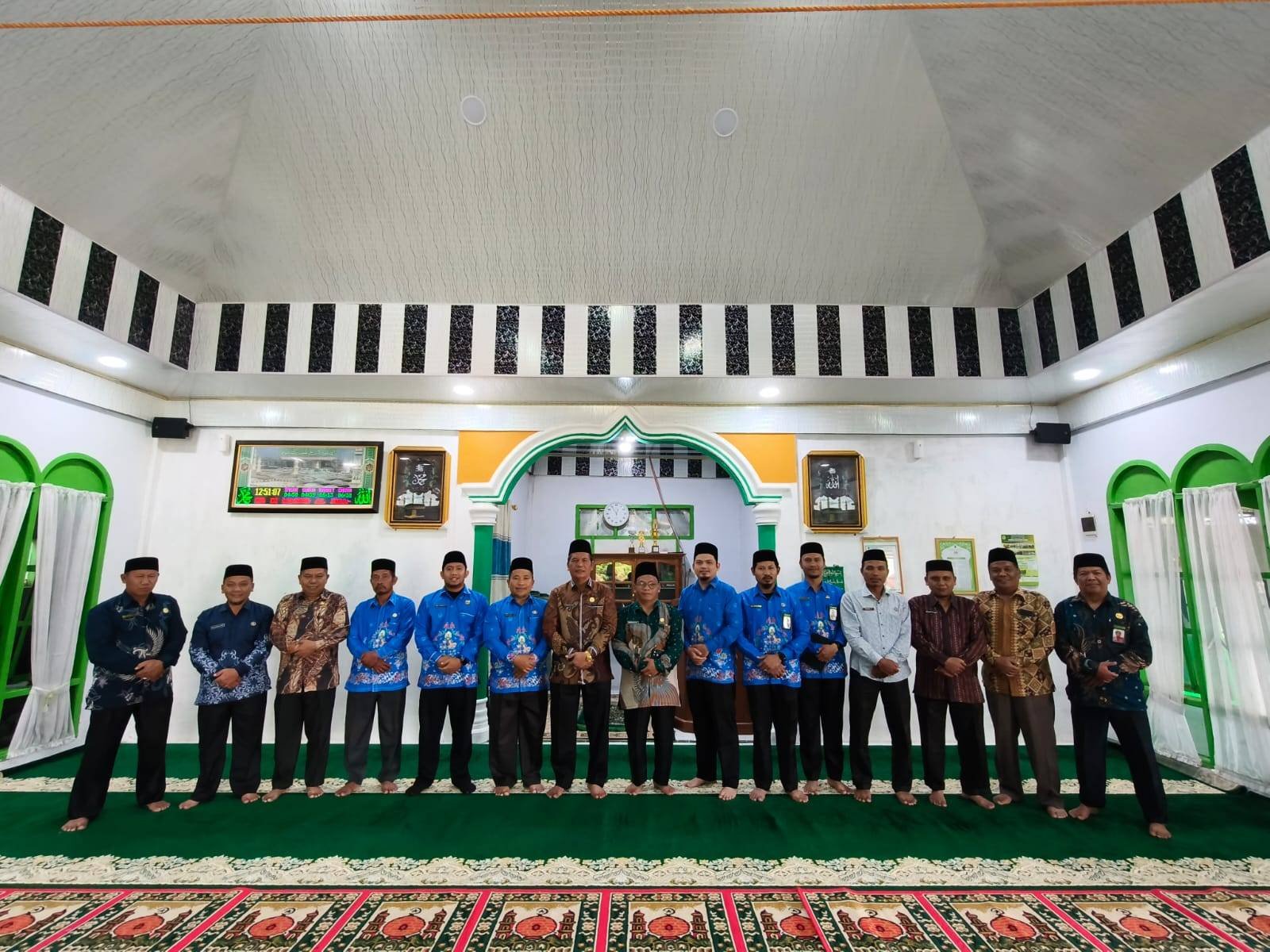 KUA Gunung Sitember Hadiri Rakor Bimas Islam di Masjid Al-Jihad Parbuluan