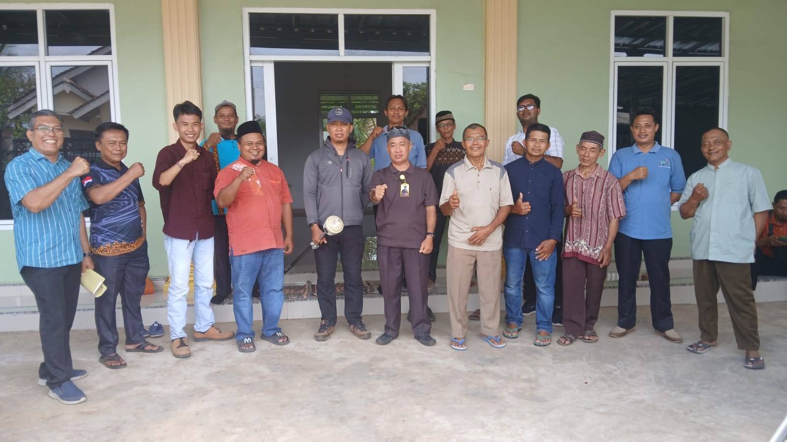 Tanah Wakaf Mushola Al-Hidayah Trimulyo Mulai Diukur Tim BPN dan Kemenag, Kepala KUA Sekampung turut langsung dampingi