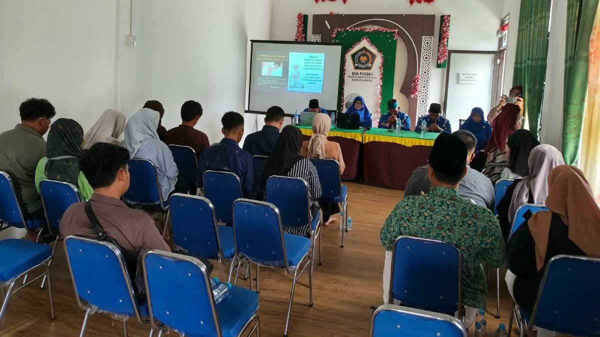 Penghulu KUA Mandau Buka Bimwin Mandiri Angkatan XXIX Tahun 2026