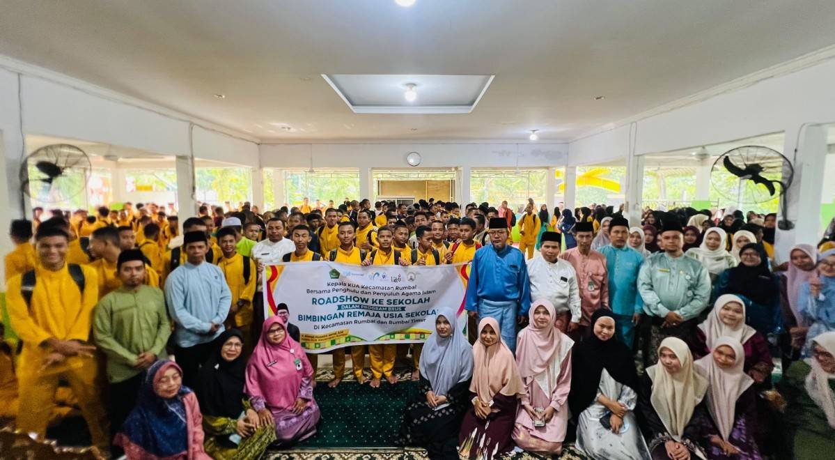 KUA Rumbai Roadshow Program Bimbingan Remaja Usia Sekolah